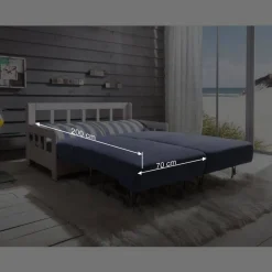 Wohnen Schlafcouch Salvador im maritimen Design