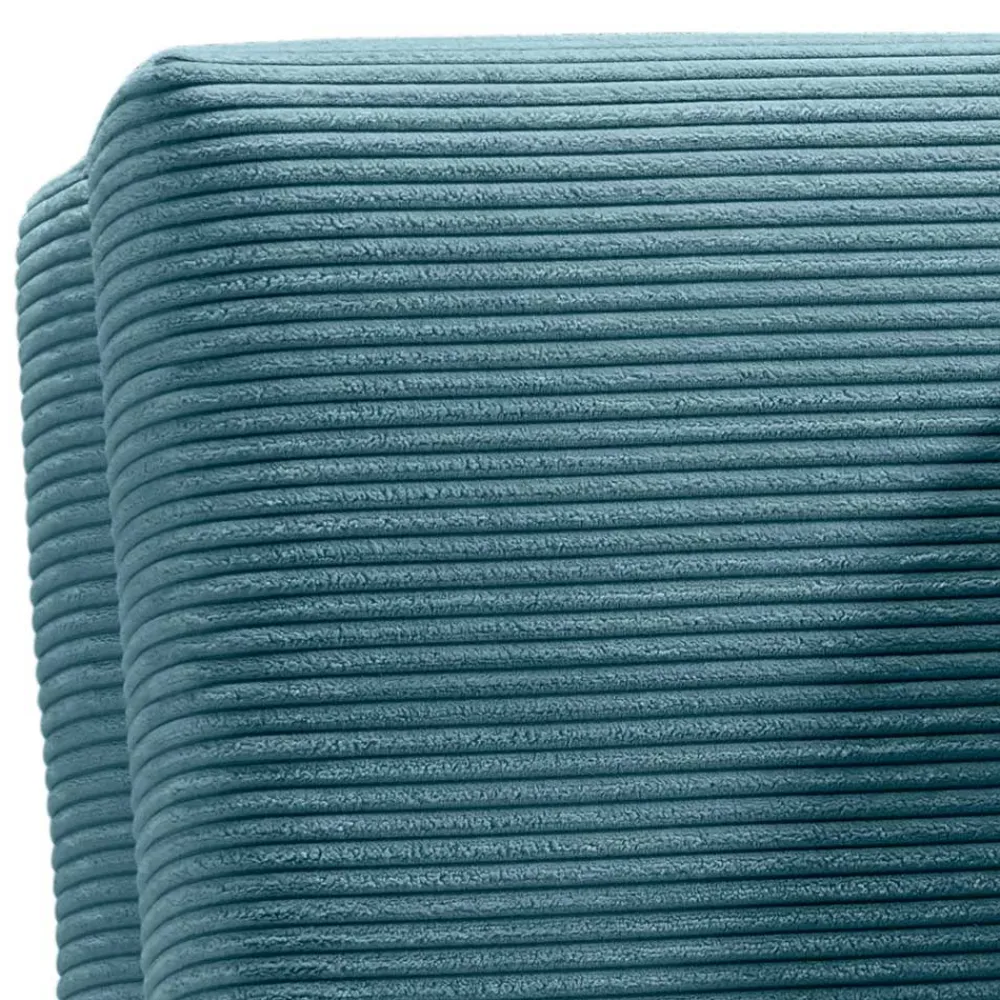Wohnen Sofas|Sofa*Schlafsessel in Petrol aus Cord - Geraldo