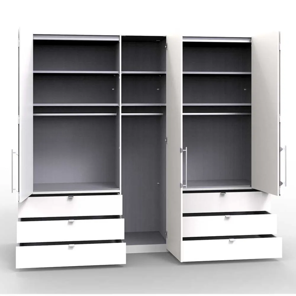 Wohnen Schlafzimmer Bett Anlage & Schrank - Lesegano (vierteilig)