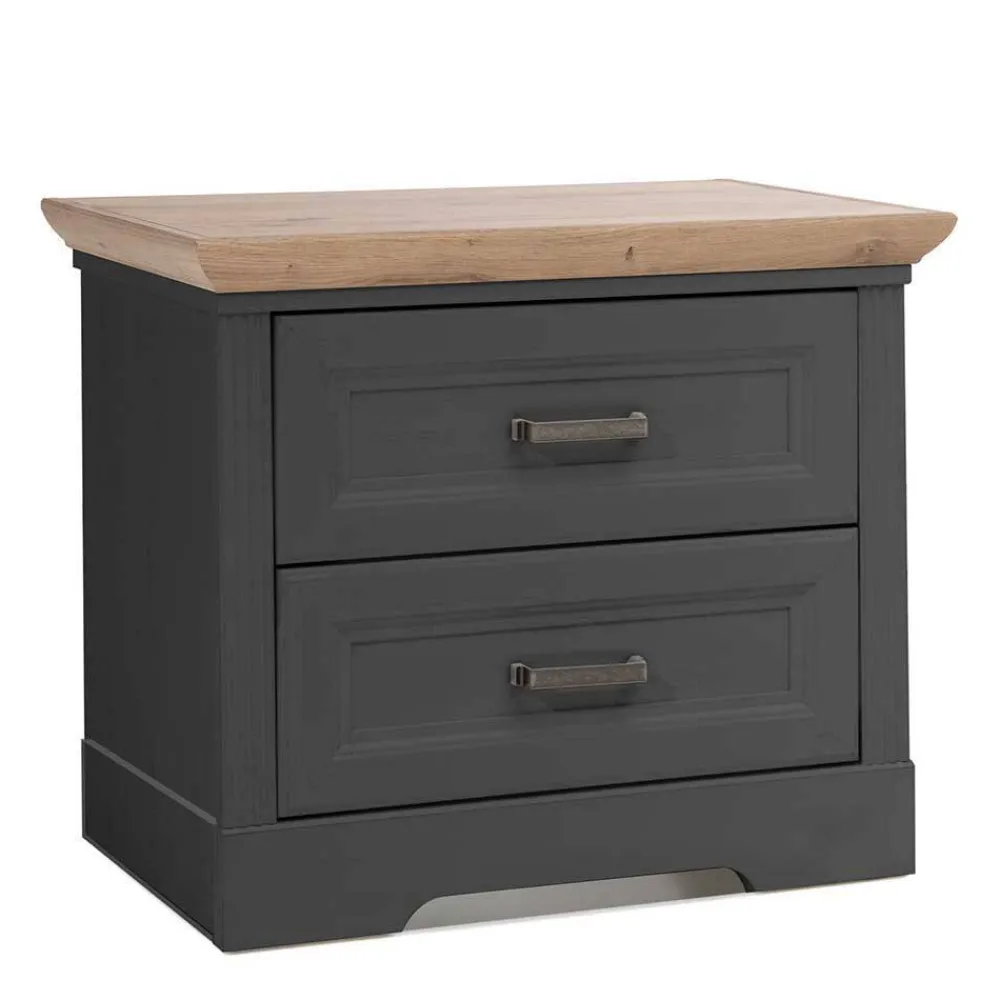 Wohnen Schlafzimmer Bettanlage und Schrank Set - Zenuvra (vierteilig)