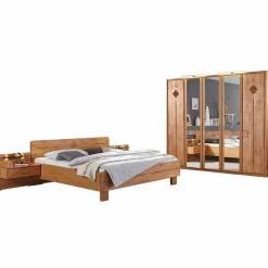 Wohnen Schlafzimmer Einrichtung Apolios in Erle teilmassiv (vierteilig)