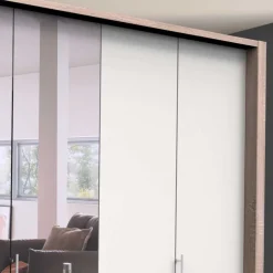 Wohnen Schlafzimmer Gleittürenschrank mit Spiegel - Vaclyn