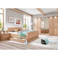 Wohnen Schlafzimmer in Eiche - Sendician (vierteilig)