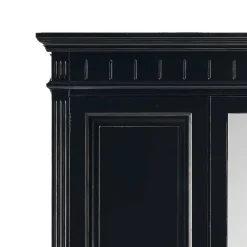 Wohnen Schränke|Vintage Möbel*Schlafzimmer Kleiderschrank Andoro in Schwarz