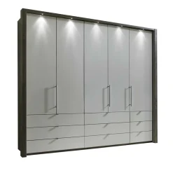 Wohnen Kleiderschränke|Kleiderschränke*Schlafzimmer Kleiderschrank Times mit Falttüren