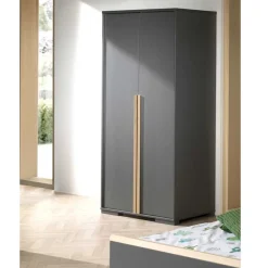 Wohnen Jugendzimmerschränke*Schlafzimmer Kleiderschrank 99 cm breit - Navlius