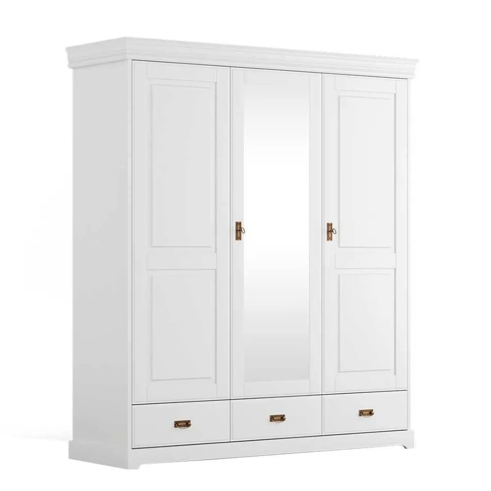 Wohnen Schlafzimmer Kombischrank in Weiß - Presto