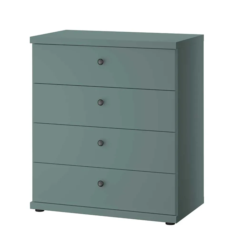 Wohnen Schlafzimmer Kommode in Graugrün - Rajavo