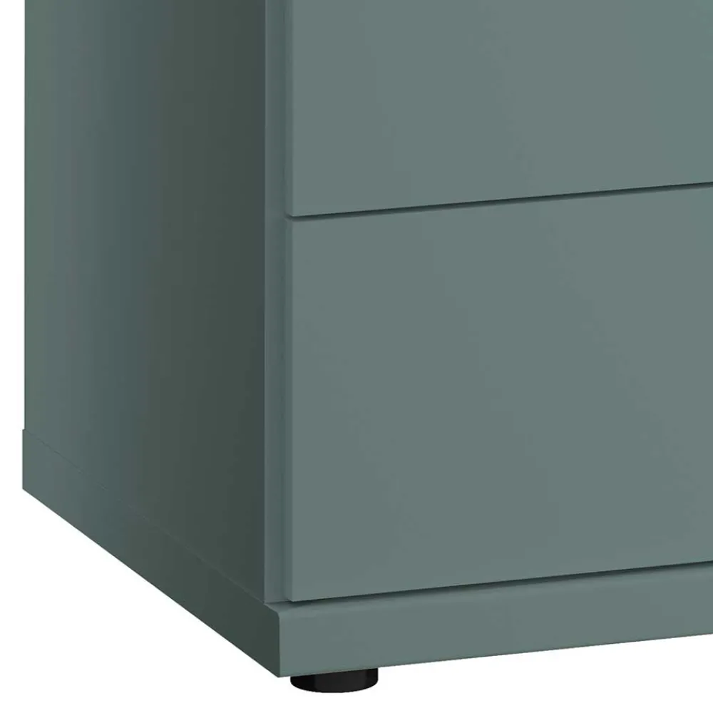 Wohnen Schlafzimmer Kommode in Graugrün - Rajavo