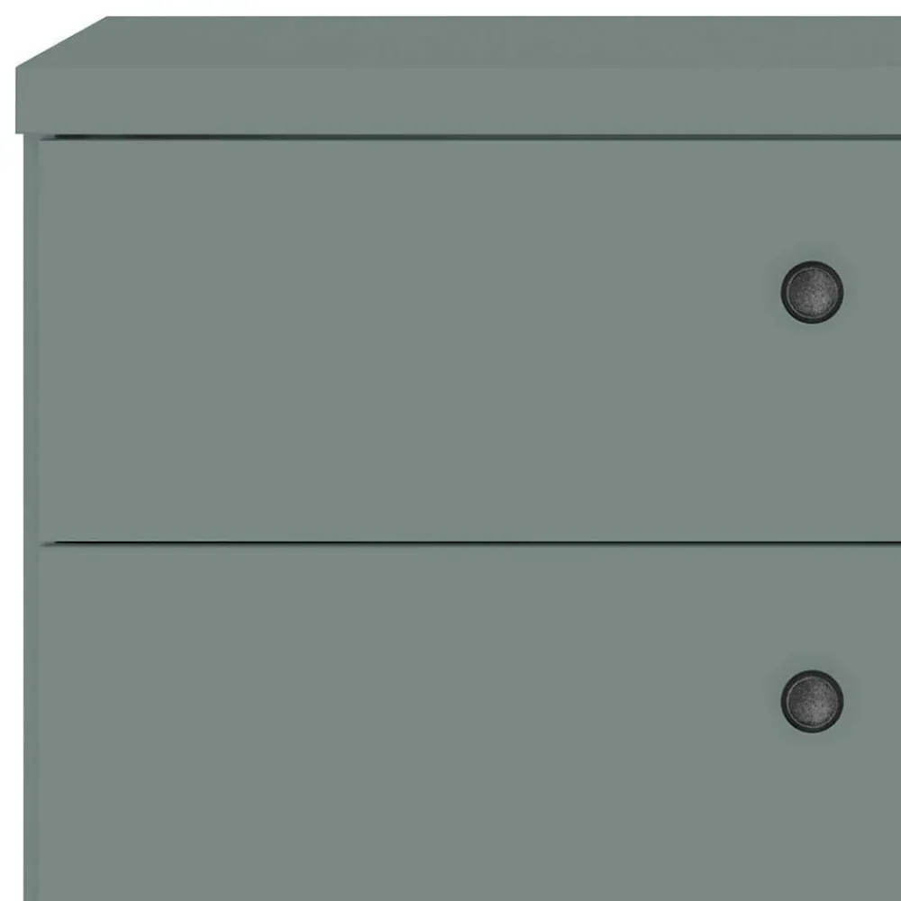 Wohnen Schlafzimmer Kommode in Graugrün - Rajavo