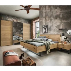 Wohnen Schlafzimmer Möbel im Loft Stil - Siestago (vierteilig)