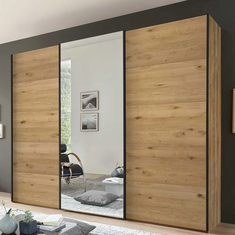 Wohnen Schlafzimmer Möbel im Loft Stil - Siestago (vierteilig)