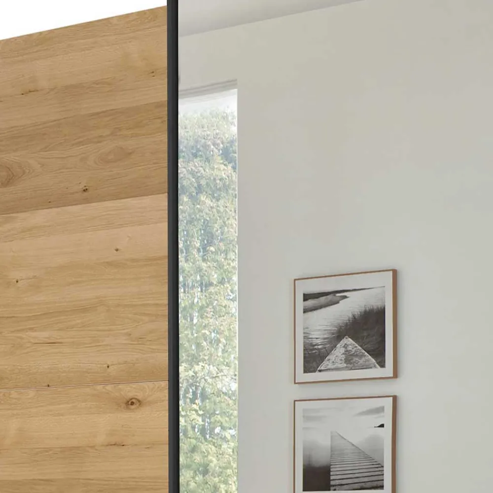 Wohnen Schlafzimmer Möbel im Loft Stil - Siestago (vierteilig)