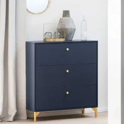 Wohnen Schlafzimmerkommode mit drei Schubladen - Inbano