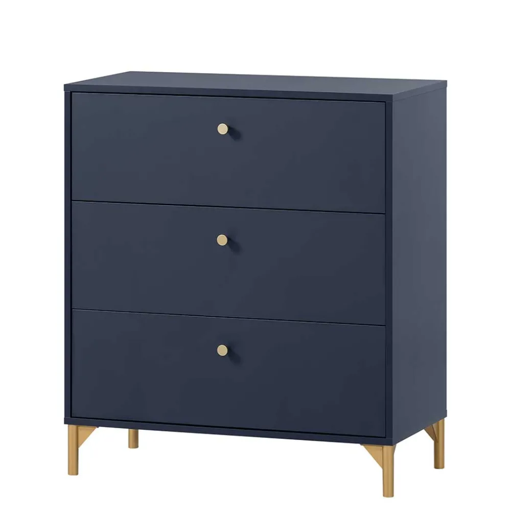 Wohnen Schlafzimmerkommode mit drei Schubladen - Inbano