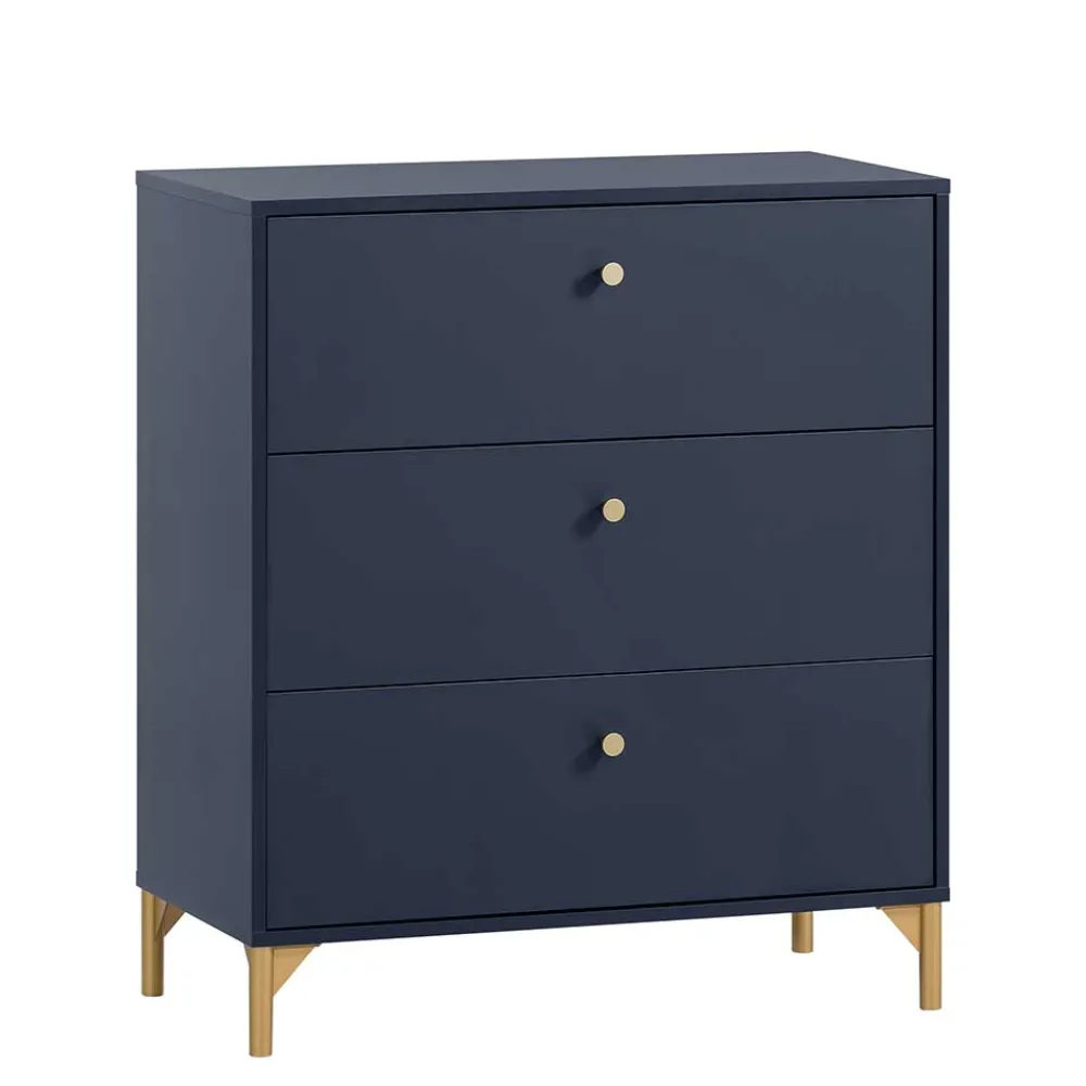 Wohnen Schlafzimmerkommode mit drei Schubladen - Inbano