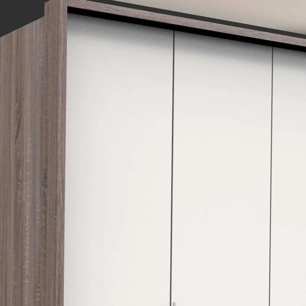 Wohnen Weiße Möbel|Jugendzimmerschränke*Schlafzimmerschrank 2m mit 3 Schubladen - Tivierto