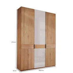 Wohnen Schlafzimmerschrank mit drei Türen - Dilacco