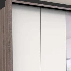 Wohnen Schlafzimmerschrank mit Metallgriffen - Tivierto I