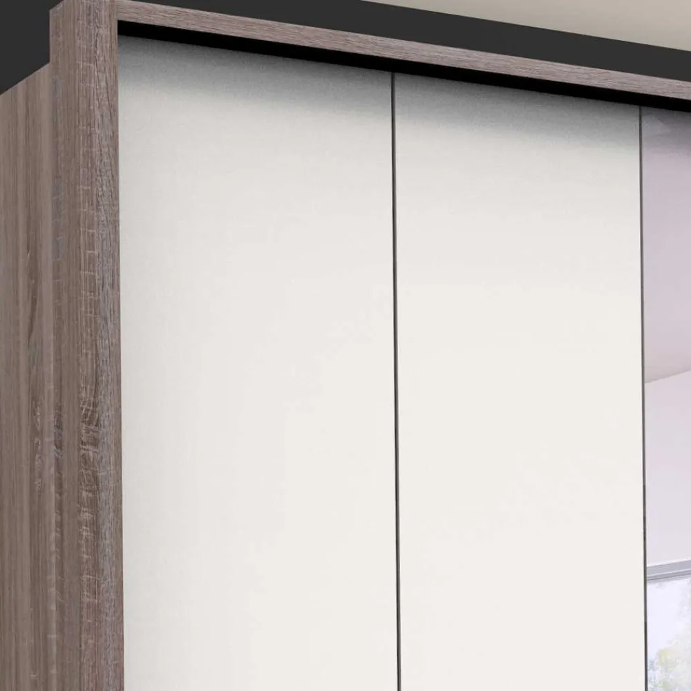 Wohnen Schlafzimmerschrank mit Metallgriffen - Tivierto I