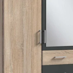 Wohnen Schlafzimmerschrank 135x199x58 cm - Danah