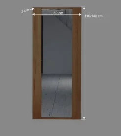 Wohnen Spiegel|Flurspiegel*Schlafzimmerspiegel Mosniak aus Kernbuche Massivholz