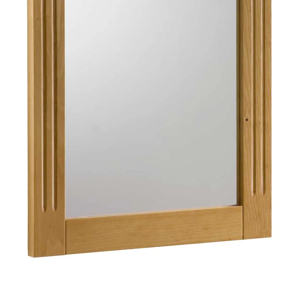 Wohnen Spiegel|Flurspiegel*Schlafzimmerspiegel Olrinova aus Fichte Massivholz