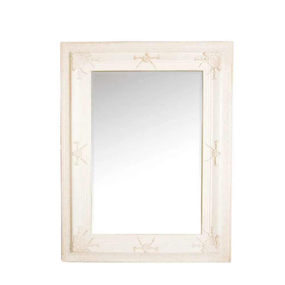 Wohnen Schlafzimmerspiegel Viradio in Weiß