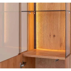 Wohnen Esszimmer-Vitrinen*Schlanke Vitrine mit LED Beleuchtung - Cocondar