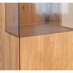 Wohnen Esszimmer-Vitrinen*Schlanke Vitrine mit LED Beleuchtung - Cocondar