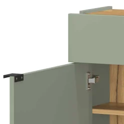 Wohnen Schlanker Schuhschrank in Graugrün - Point