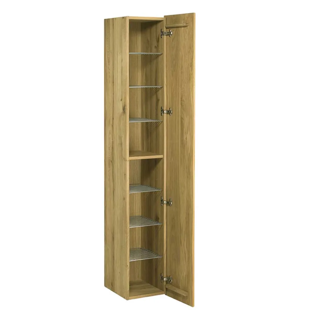 Wohnen Schmaler Schuhschrank aus Massivholz - Avidora I