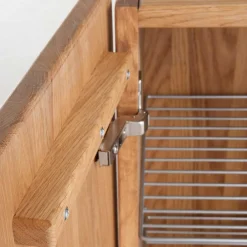 Wohnen Schmaler Schuhschrank aus Massivholz - Avidora I