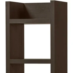 Wohnen Wohnzimmer-Regale|Esszimmerregale*Schmales Regal in Dunkelbraun - Belpasso