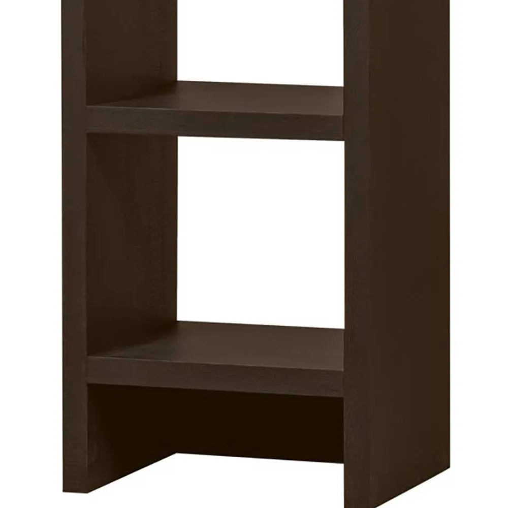 Wohnen Wohnzimmer-Regale|Esszimmerregale*Schmales Regal in Dunkelbraun - Belpasso