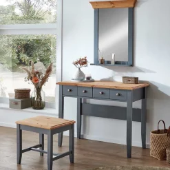 Wohnen Schminkkommode Möbelset im Landhaus Look - Cempino (dreiteilig)