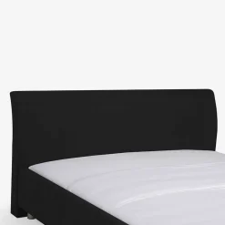 Wohnen Betten|Betten*Schönes Stoffbett Fidelphia in Schwarz