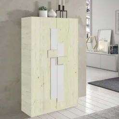 Wohnen Schrank für Schuhe mit sechs Böden - Mileno