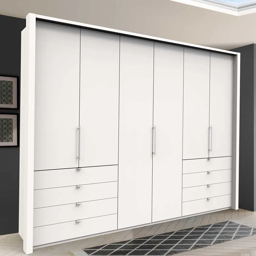 Wohnen Schrank fürs Schlafzimmer mit 8 Schubladen - Donpiave