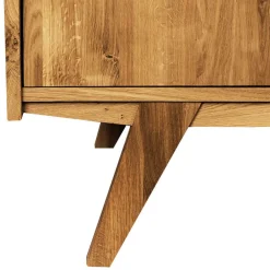 Wohnen Schrank im Mid Century Stil aus Wildeiche Holz - Hardus
