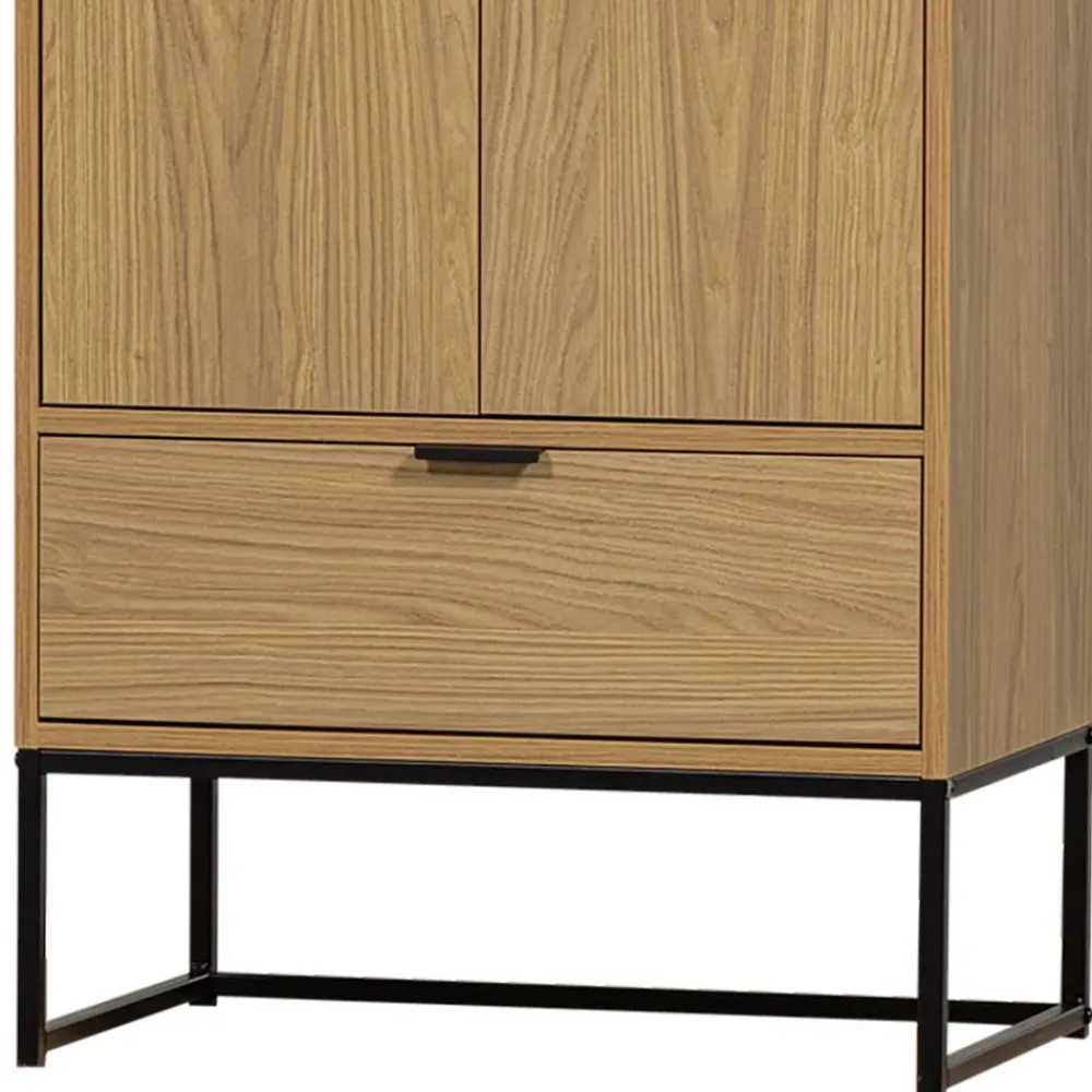 Wohnen Schrank in Eiche Natur Dekor - Ariadelco