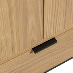 Wohnen Schrank in Eiche Natur Dekor - Ariadelco