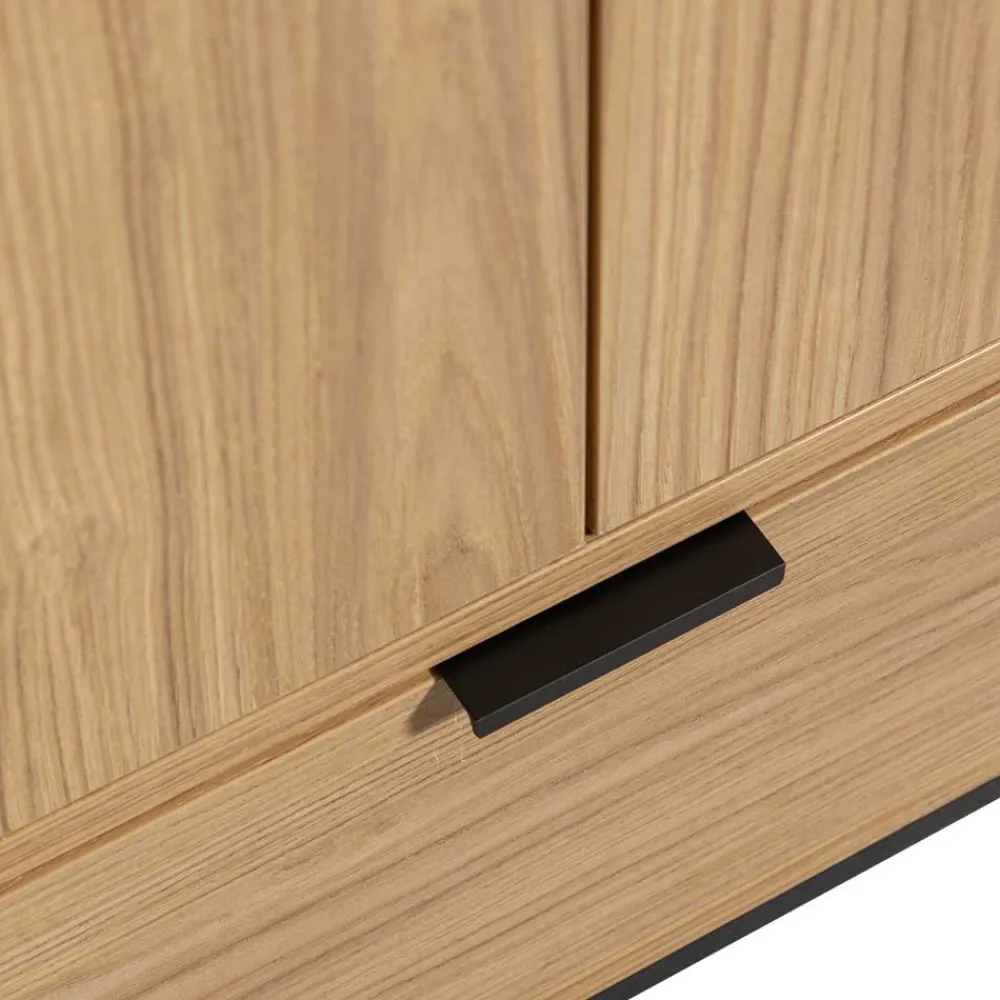 Wohnen Schrank in Eiche Natur Dekor - Ariadelco