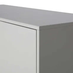 Wohnen Schrank in Hellgrau und Schwarz - Aturin