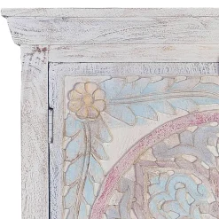 Wohnen Schrank in Holz White Wash - Notana