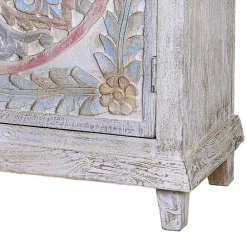 Wohnen Schrank in Holz White Wash - Notana