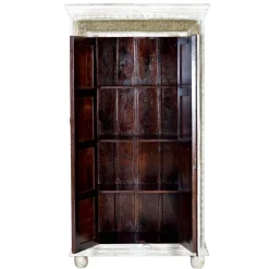 Wohnen Orientalische Möbel*Schrank mit Elefanten und Ornamenten - Sevenzina