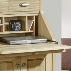 Wohnen Schrank mit Schreibklappe in Eichefarben - Matss