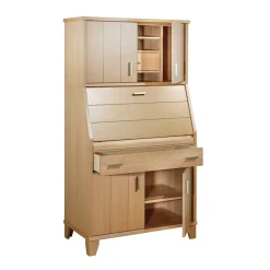 Wohnen Esszimmerschränke*Schrank mit Schreibklappe in Buche Natur - Lidoral