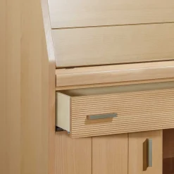 Wohnen Esszimmerschränke*Schrank mit Schreibklappe in Buche Natur - Lidoral